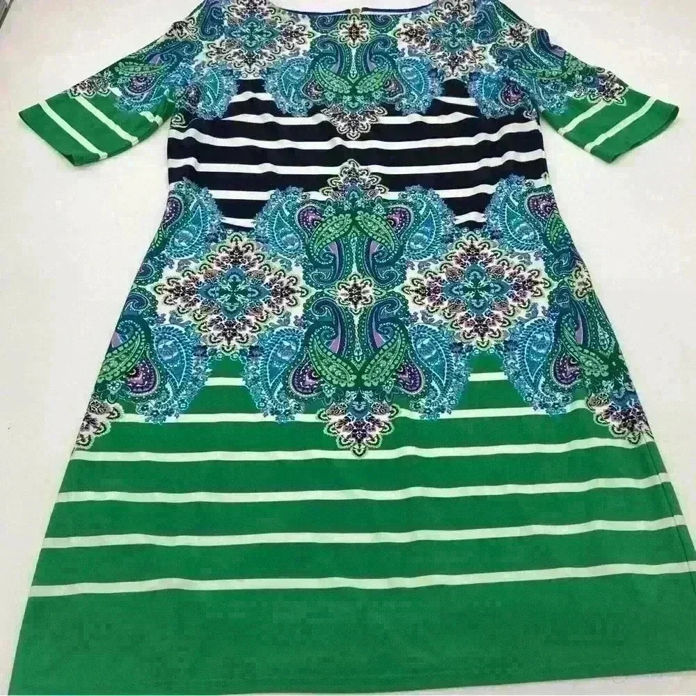Eliza J Women’s Paisley Dress Multicolor Size 10